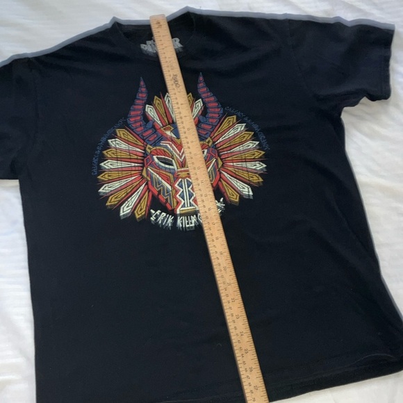 Marvel Black Panther Erik Killmonger men’s large Short Sleeve cotton Tee - Picture 7 of 9